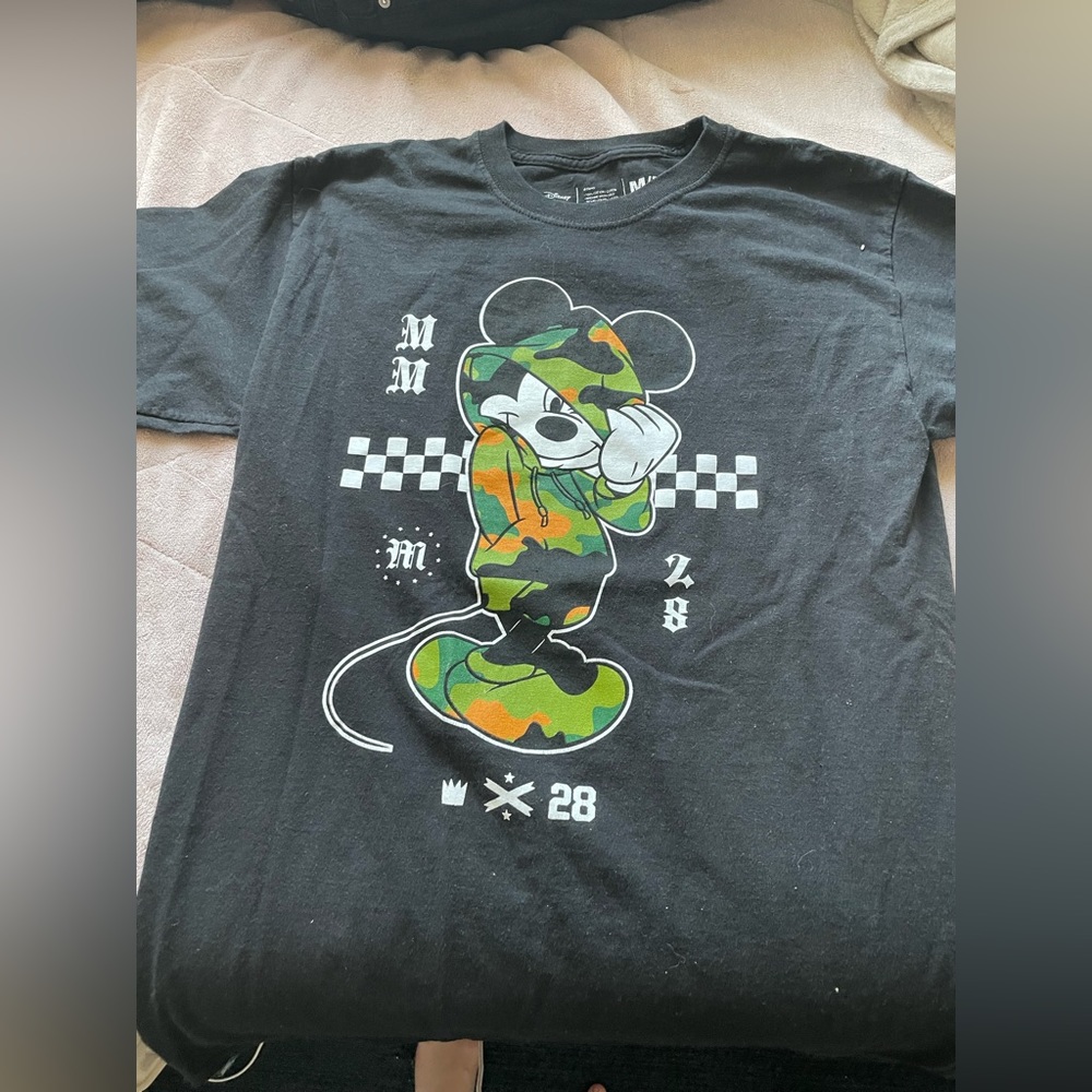 gangster micky mouse t shirt